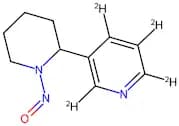 Pyridine-2,3,4,6-d4, 5-(1-nitroso-2-piperidinyl)-