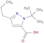 1-tert-butyl-3-propyl-1H-pyrazole-5-carboxylic acid