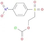 Carbonochloridic acid, 2-[(4-nitrophenyl)sulfonyl]ethyl ester