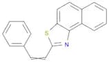 Naphtho[1,2-d]thiazole, 2-(2-phenylethenyl)-