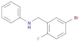 4-Bromo-1-fluoro-2-(phenylaminomethyl)benzene