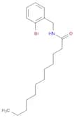Dodecanamide, N-[(2-bromophenyl)methyl]-