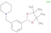 3-(Piperidin-1-ylmethyl)phenylboronic acid, pinacol ester, HCl