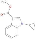 methyl 1-cyclopropyl-1H-indole-3-carboxylate