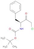 Carbamic acid, N-[(1S)-3-chloro-2-oxo-1-(phenylmethyl)propyl]-, 1,1-dimethylethyl ester