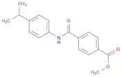 Benzoic acid, 4-[[[4-(1-methylethyl)phenyl]amino]carbonyl]-, methyl ester