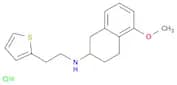 2-Thiopheneethanamine, N-(1,2,3,4-tetrahydro-5-methoxy-2-naphthalenyl)-, hydrochloride (1:1)