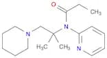 Propanamide, N-[1,1-dimethyl-2-(1-piperidinyl)ethyl]-N-2-pyridinyl-