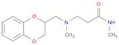 Propanamide, 3-[[(2,3-dihydro-1,4-benzodioxin-2-yl)methyl]methylamino]-N-methyl-