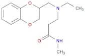 Propanamide, 3-[[(2,3-dihydro-1,4-benzodioxin-2-yl)methyl]ethylamino]-N-methyl-