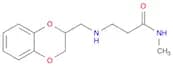 Propanamide, 3-[[(2,3-dihydro-1,4-benzodioxin-2-yl)methyl]amino]-N-methyl-