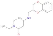 Propanamide, 3-[[(2,3-dihydro-1,4-benzodioxin-2-yl)methyl]amino]-N,N-diethyl-