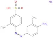 Benzenesulfonic acid, 4-[2-(4-amino-3-methylphenyl)diazenyl]-3-methyl-, sodium salt (1:1)