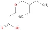 Propanoic acid, 3-(2-ethylbutoxy)-