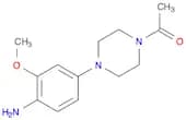 1-​Acetyl-​4-​(4-​amino-​3-​methoxyphenyl)​piperazine