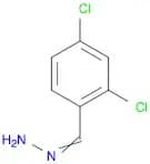 Benzaldehyde, 2,4-dichloro-, hydrazone