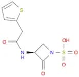 1-Azetidinesulfonicacid, 2-oxo-3-[(2-thienylacetyl)amino]-, (3S)- (9CI)