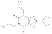 1H-Purine-2,6-dione, 8-cyclopentyl-3,9-dihydro-1,3-dipropyl-
