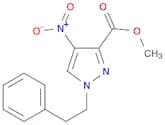 Methyl 4-nitro-1-phenethyl-1H-pyrazole-3-carboxylate