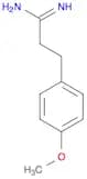 Benzenepropanimidamide, 4-methoxy-