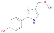 Phenol, 4-[4-(methoxymethyl)-1H-imidazol-2-yl]- (9CI)