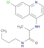 Propanamide, N-butyl-2-[(7-chloro-4-quinolinyl)amino]-