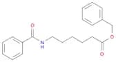 Hexanoic acid, 6-(benzoylamino)-, phenylmethyl ester