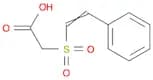 Acetic acid, 2-[(2-phenylethenyl)sulfonyl]-