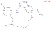 4,6-Ethenopyrimido[4,5-b][6,1,12]benzoxadiazacyclopentadecine, 17-bromo-8,9,10,11,12,13,14,19-octa…