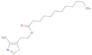 Dodecanoic acid, 2-(4-methyl-5-thiazolyl)ethyl ester
