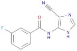 Benzamide, N-(4-cyano-1H-imidazol-5-yl)-3-fluoro-