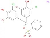 Phenol, 4,4'-(1,1-dioxido-3H-2,1-benzoxathiol-3-ylidene)bis[2-bromo-6-chloro-, sodium salt (1:1)