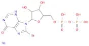 Inosine 5'-(trihydrogen diphosphate), 8-bromo-, disodium salt (9CI)