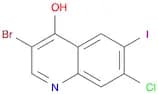 3-Bromo-7-chloro-6-iodoquinolin-4-ol