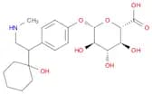 β-D-Glucopyranosiduronic acid, 4-[1-(1-hydroxycyclohexyl)-2-(methylamino)ethyl]phenyl
