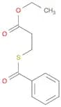 Propanoic acid, 3-(benzoylthio)-, ethyl ester