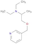2-Propanamine, N,N-diethyl-1-(3-pyridinylmethoxy)-