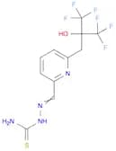 Hydrazinecarbothioamide, 2-[[6-[3,3,3-trifluoro-2-hydroxy-2-(trifluoromethyl)propyl]-2-pyridinyl]m…
