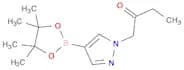1-(4-(4,4,5,5-Tetramethyl-1,3,2-dioxaborolan-2-yl)-1H-pyrazol-1-yl)butan-2-one