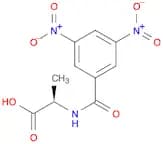 D-Alanine, N-(3,5-dinitrobenzoyl)-