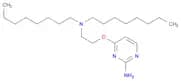 2-Pyrimidinamine, 4-[2-(dioctylamino)ethoxy]-
