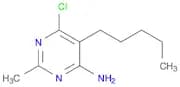 6-Chloro-2-methyl-5-pentylpyrimidin-4-amine