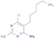 6-Chloro-5-hexyl-2-methylpyrimidin-4-amine