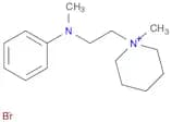 Piperidinium, 1-methyl-1-[2-(methylphenylamino)ethyl]-, bromide (1:1)