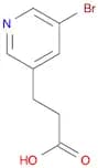 3-Pyridinepropanoic acid, 5-bromo-