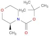 4-Morpholinecarboxylic acid, 3-methyl-, 1,1-dimethylethyl ester, (3S)-