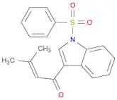 2-Buten-1-one, 3-methyl-1-[1-(phenylsulfonyl)-1H-indol-3-yl]-