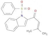 2-Buten-1-one, 3-methyl-1-[1-(phenylsulfonyl)-1H-indol-2-yl]-