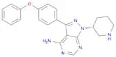 1H-Pyrazolo[3,4-d]pyrimidin-4-amine, 3-(4-phenoxyphenyl)-1-(3R)-3-piperidinyl-
