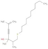 6-Hepten-4-yn-3-ol, 1-(decylthio)-2,3,6-trimethyl-